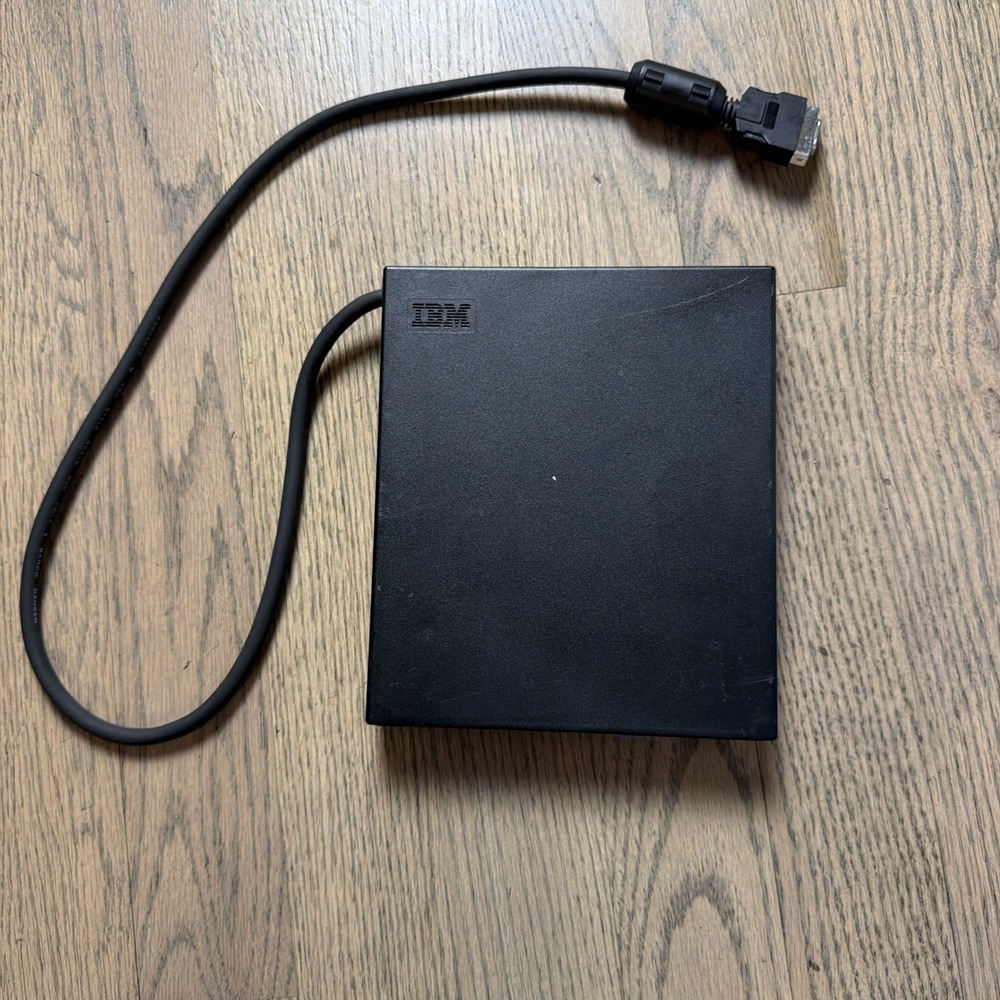 Vintage IBM External 3.5" 1.44MB‎ Floppy Disk Drive Model 05K8874 05K8804